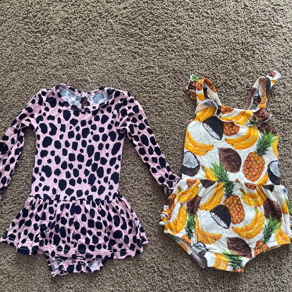 Bums & Roses Dress & Romper